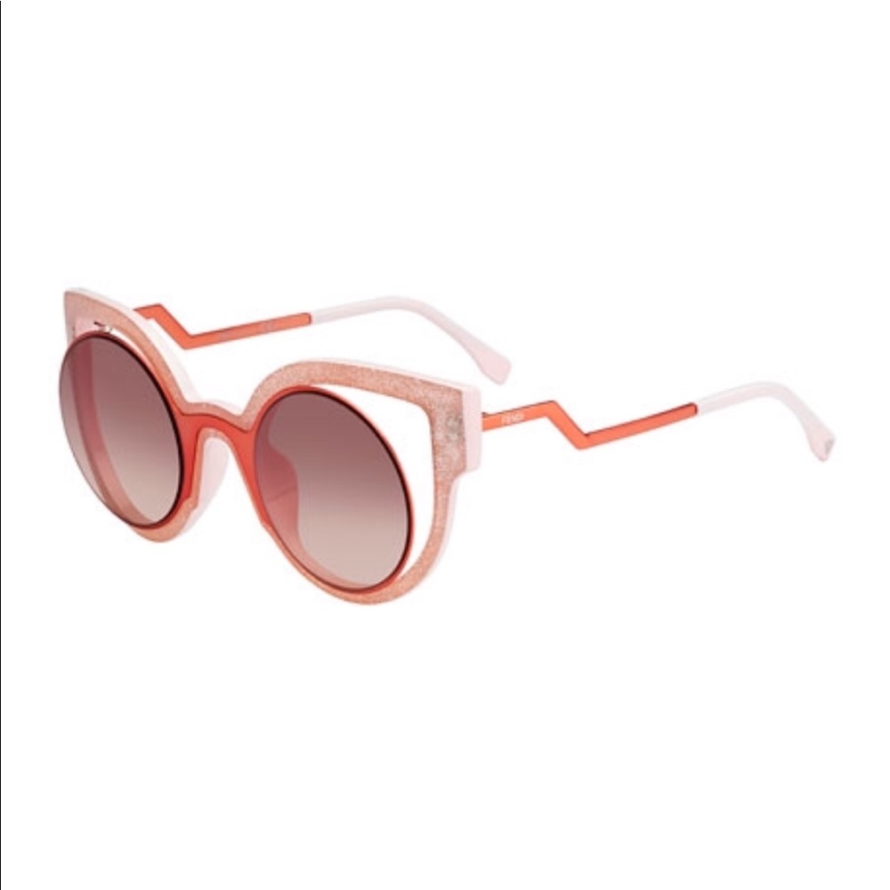 Fendi Paradeyes glitter sunglasses